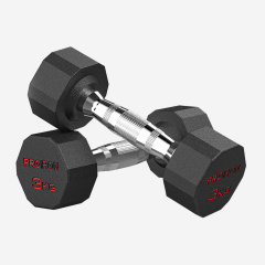 Proiron 3кг - 2шт из каталога обрезиненных гантелей в Волгограде по цене 2518 ₽