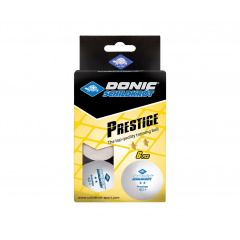Donic PRESTIGE 2, 40+ 6 штук, белые из каталога мячей для настольного тенниса в Волгограде по цене 590 ₽