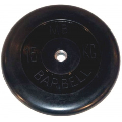 MB Barbell 15 кг металлическая втулка из каталога дисков для штанги с посадочным диаметром 26 мм.  в Волгограде по цене 6250 ₽