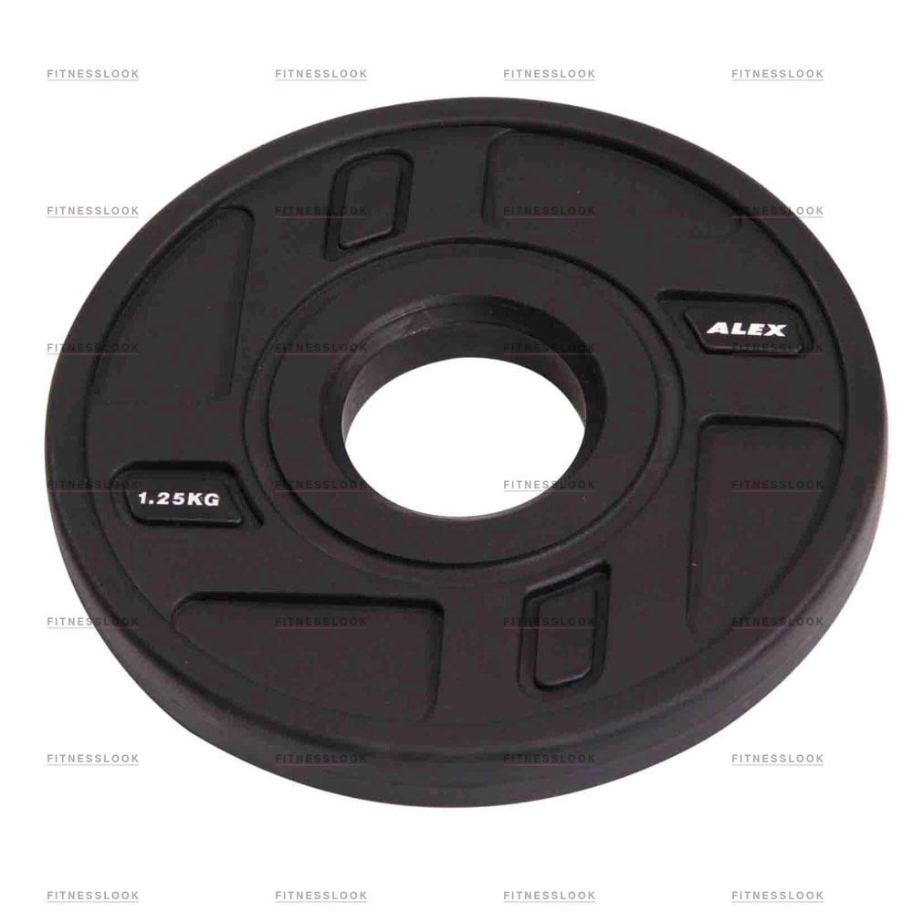 Alex полиуретановый 50 мм -  1.25 кг в Волгограде по цене 1587 ₽ в категории диски (блины) для штанг и гантелей Aerofit