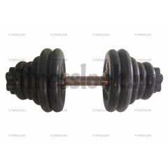 MB Barbell разборная Pro - 36.5 кг из каталога разборных (наборных) гантелей в Волгограде по цене 15951 ₽