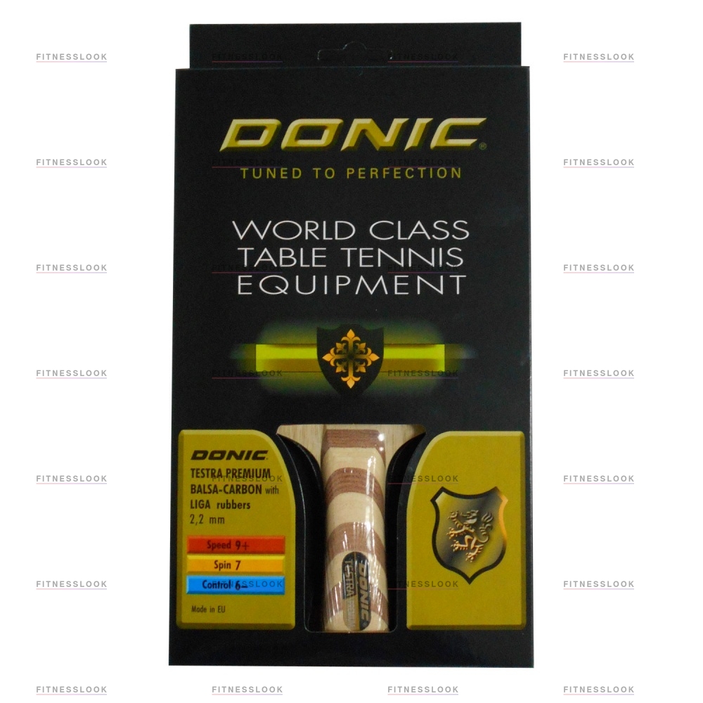 Donic Testra Premium из каталога ракеток для настольного тенниса в Волгограде по цене 9990 ₽