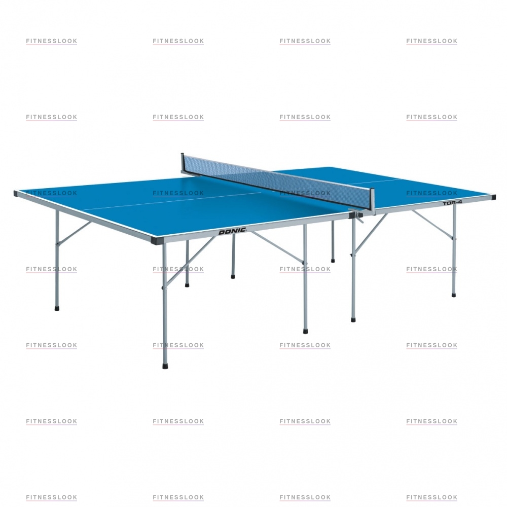 Donic TOR-4 синий из каталога влагостойких теннисных столов в Волгограде по цене 23990 ₽