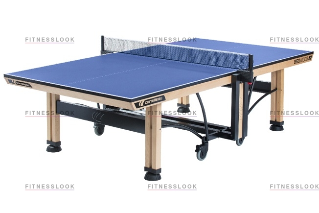 Cornilleau Competition 850 Wood - синий из каталога теннисных столов для помещений в Волгограде по цене 241000 ₽