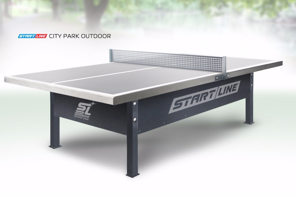 Start Line City Park Outdoor из каталога антивандальных теннисных столов в Волгограде по цене 88990 ₽