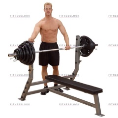 Body Solid ProClub SFB349G - со стойками из каталога стоек для штанги со скамьей в Волгограде по цене 88990 ₽