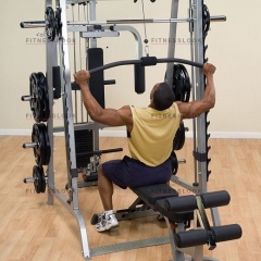 Body Solid GLA-348QS/GLA-348Q - верхняя/нижняя тяги из каталога опций к тренажеру в Волгограде по цене 119990 ₽