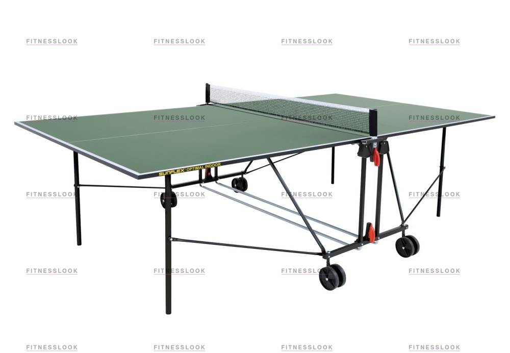Optimal Indoor - зеленый в Волгограде по цене 22500 ₽ в категории теннисные столы Sunflex