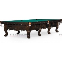 Weekend Billiard Gogard - 12 футов (черный орех) из каталога бильярдных столов для русской пирамиды в Волгограде по цене 376980 ₽