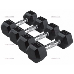 Protrain DB 6101 1-40 кг из каталога гантелей в Волгограде по цене 266400 ₽