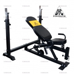 DFC PowerGym  BN014 - со стойками из каталога стоек для штанги со скамьей в Волгограде по цене 26990 ₽