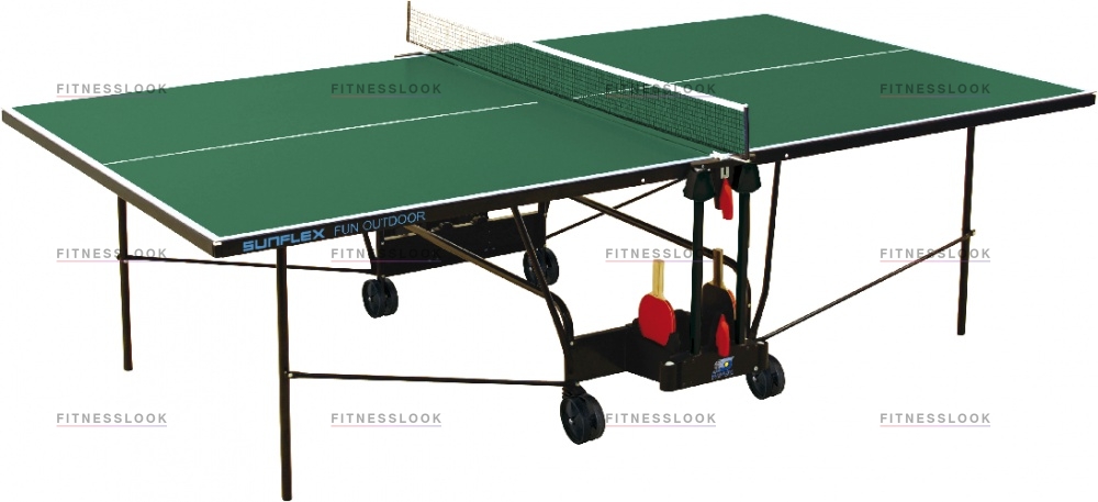 Fun Outdoor - зеленый в Волгограде по цене 51980 ₽ в категории теннисные столы Sunflex