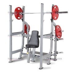 AeroFit Neo NOMB - со стойками - армейский жим из каталога скамей со стойкой в Волгограде по цене 62140 ₽