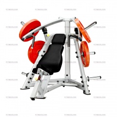 AeroFit Plate Load PLIP - наклонный жим от груди из каталога тренажеров на свободных весах в Волгограде по цене 82500 ₽