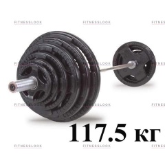 Body Solid 117,5 кг OSRK117.5 из каталога прямых штанг в Волгограде по цене 63490 ₽