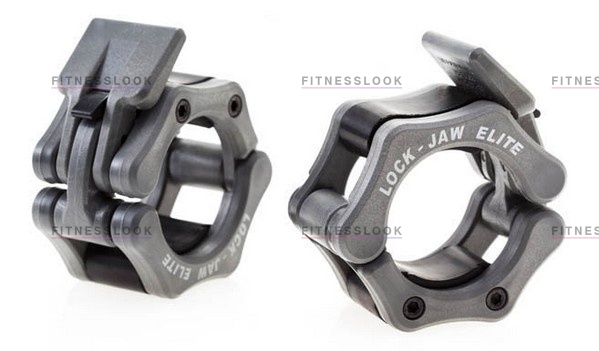 Lock Jaw олимпийский с фиксаторами - 50 мм (пара) из каталога замков для грифа в Волгограде по цене 4600 ₽