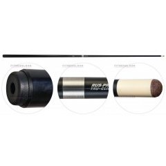 Weekend Кий / пирамида 1-pc Cuetec Basic CPB-2 (черный) из каталога цельных в Волгограде по цене 2348 ₽