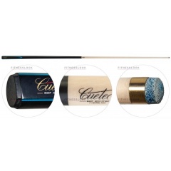 Weekend Кий для снукера 1-pc «Cuetec» (11 мм, черный) из каталога киев для снукера в Волгограде по цене 6413 ₽