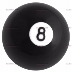 Weekend Шар 57.2мм Classic 8 Ball (1 шт) из каталога шаров бильярдных штучных в Волгограде по цене 378 ₽