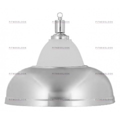 Weekend Лампа на один плафон «Crown» (серебристая чашка, серебристый плафон D38см) из каталога ламп/светильников в Волгограде по цене 3230 ₽
