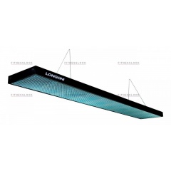 Weekend Лампа плоская люминесцентная Longoni Compact (черная, бирюзовый отражатель, 205х31х6см) из каталога ламп/светильников плоских в Волгограде по цене 95351 ₽