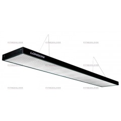 Weekend Лампа плоская люминесцентная Longoni Compact (черная, серебристый отражатель, 205х31х6см) из каталога ламп/светильников плоских в Волгограде по цене 60350 ₽