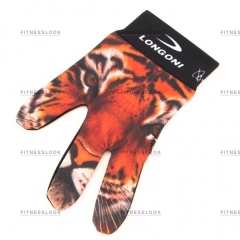Weekend Перчатка бильярдная Longoni Fancy Tiger из каталога перчаток для игры в бильярд в Волгограде по цене 1083 ₽