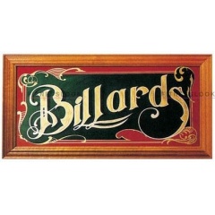 Weekend Зеркало-постер Billiard из каталога панно, постеров в Волгограде по цене 2363 ₽