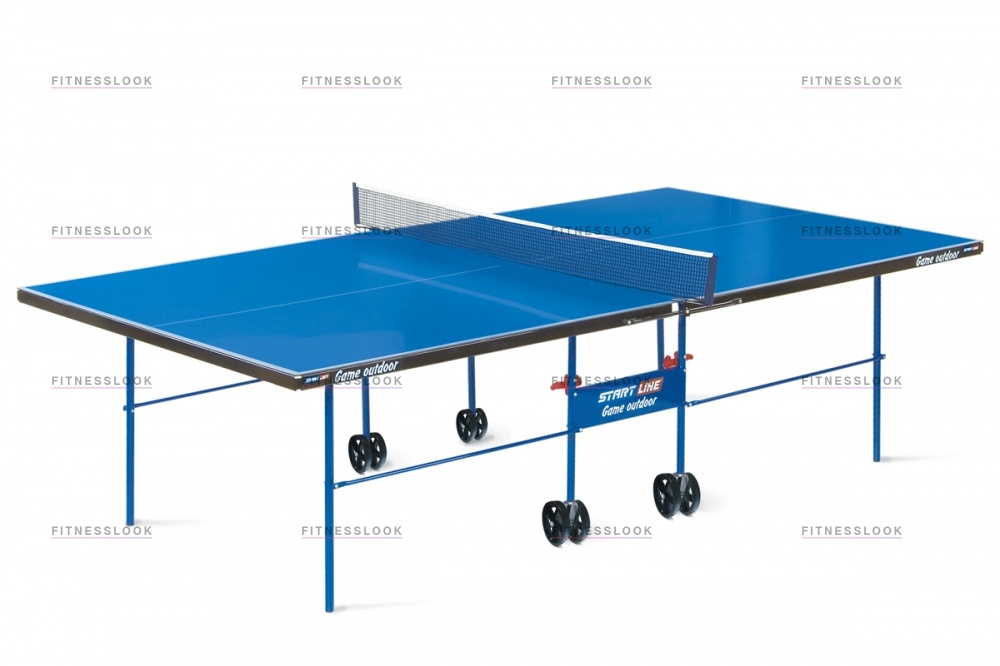 Start Line Game Outdoor 2 Blue из каталога всепогодных теннисных столов в Волгограде по цене 34990 ₽