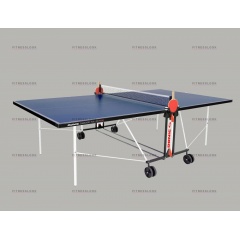 Всепогодный теннисный стол Donic Outdoor Roller Fun - синий в Волгограде по цене 49990 ₽