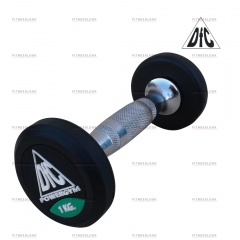 DFC PowerGym пара - 1 кг из каталога обрезиненных гантелей в Волгограде по цене 1090 ₽