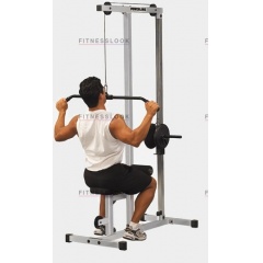 Body Solid Powerline PLM180 - верхняя тяга из каталога тренажеров на свободных весах в Волгограде по цене 47990 ₽