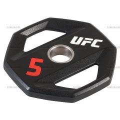 UFC олимпийский 5 кг 50 мм из каталога дисков для штанги с посадочным диаметром 50 мм. в Волгограде по цене 9785 ₽