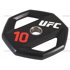 UFC олимпийский 10 кг 50 мм из каталога дисков для штанги с посадочным диаметром 50 мм. в Волгограде по цене 19570 ₽