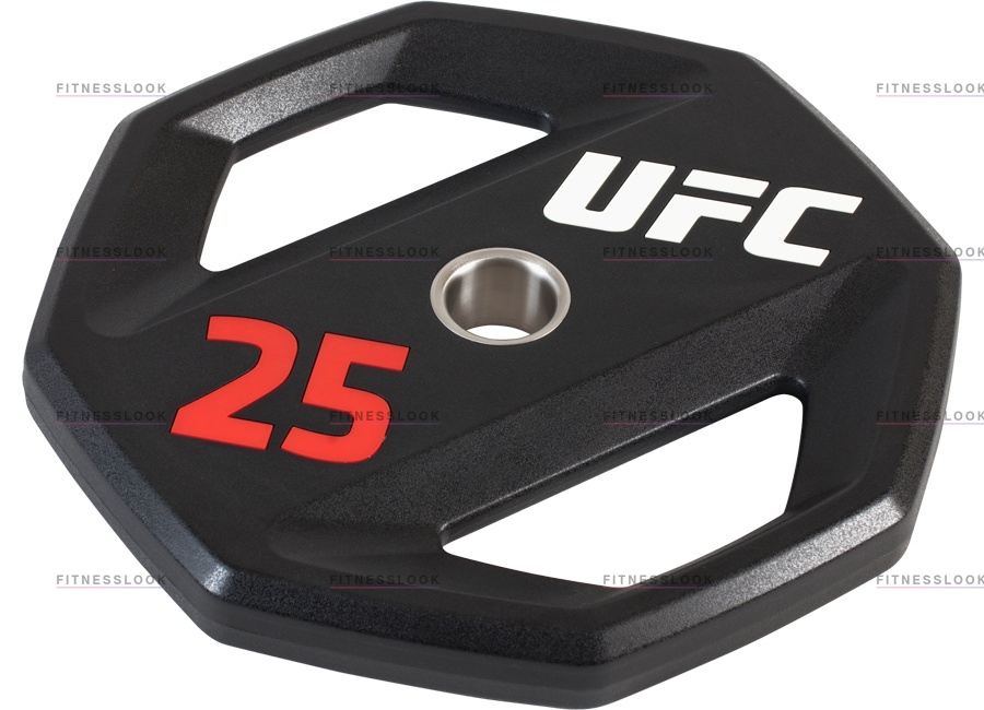 UFC олимпийский 25 кг 50 мм из каталога дисков для штанги с посадочным диаметром 50 мм. в Волгограде по цене 25050 ₽
