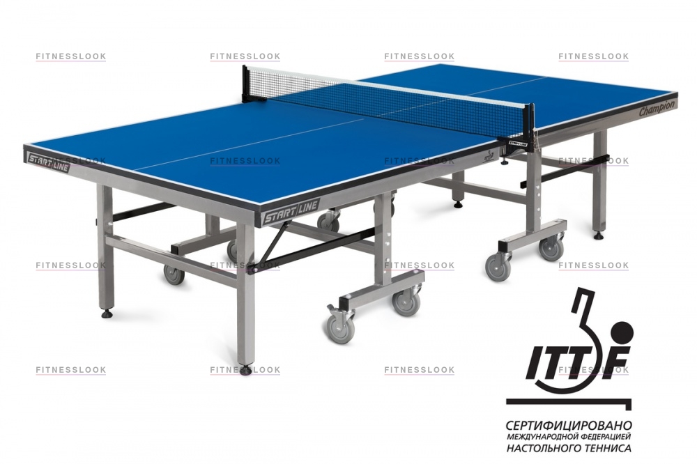 Start Line Champion Blue из каталога теннисных столов для помещений в Волгограде по цене 58590 ₽