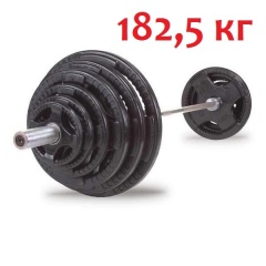 Body Solid 182 кг из каталога прямых штанг в Волгограде по цене 24890 ₽
