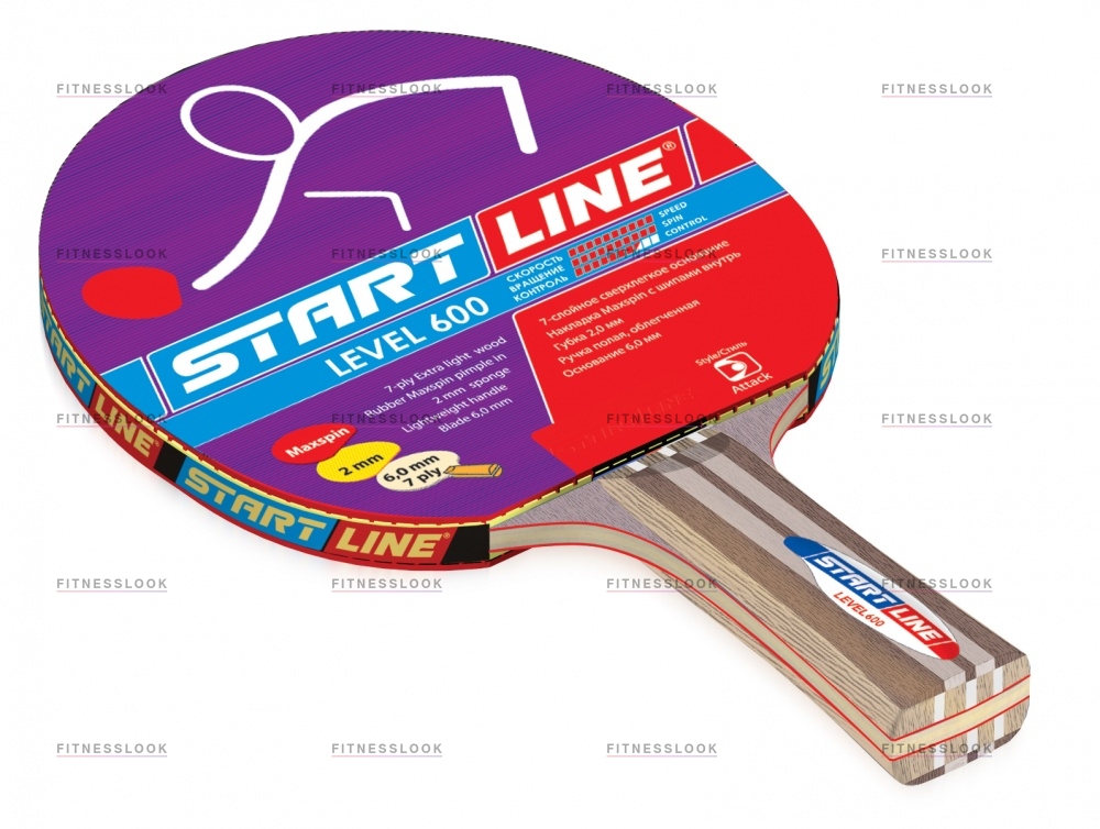 Level 600 коническая в Волгограде по цене 2390 ₽ в категории ракетки для настольного тенниса Start Line