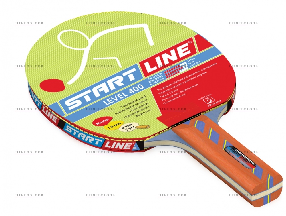 Level 400 прямая в Волгограде по цене 790 ₽ в категории ракетки для настольного тенниса Start Line