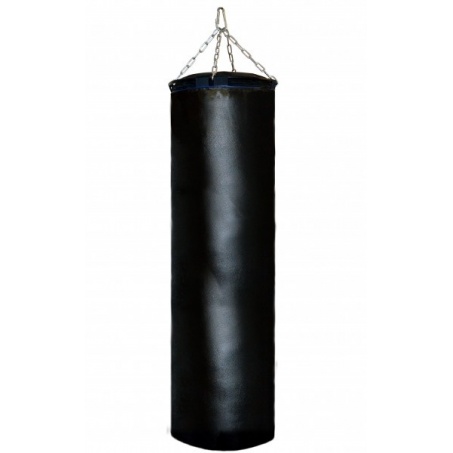 Подвесной боксерский мешок и груша Рокки 140х40 см. 60 кг. иск кожа