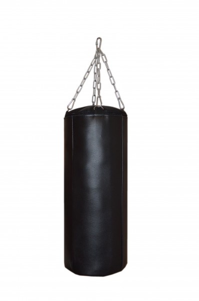 Подвесной боксерский мешок и груша Рокки 70х30 20 кг. кожаный