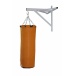 Подвесной боксерский мешок и груша Рокки 180х40 см. 70, кг. кожа рыжий